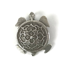 Load image into Gallery viewer, Tristan Noah Pajarito Tufa Cast Turtle Pin/Pendant-Indian Pueblo Store

