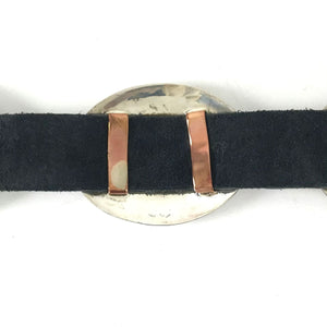 Leonard Maloney Stamped Concho Belt-Indian Pueblo Store