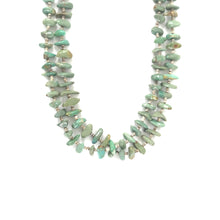 Load image into Gallery viewer, Joe and Marilyn Pacheco Two-Strand Green Turquoise Heishi Necklace-Indian Pueblo Store
