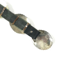 Load image into Gallery viewer, Leonard Maloney Stamped Turquoise Concho Belt-Indian Pueblo Store
