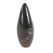 Load image into Gallery viewer, Bernice Suazo Naranjo Etched Avanyu Clay Vessel-Indian Pueblo Store
