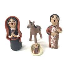 Load image into Gallery viewer, Bonnie Fragua 4pc Nativity Figurine Set-Indian Pueblo Store
