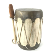 Load image into Gallery viewer, Everette Fragua Log Drum-Indian Pueblo Store
