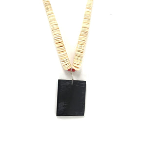 Joe and Marilyn Pacheco Mosaic Pendant Choker Necklace-Indian Pueblo Store
