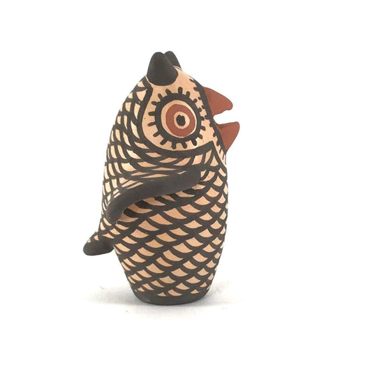 Carlos Laate Small Owl Figurine-Indian Pueblo Store