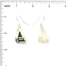Load image into Gallery viewer, Steward Dacaywma Hopi Overlay Dangle Earrings-Indian Pueblo Store
